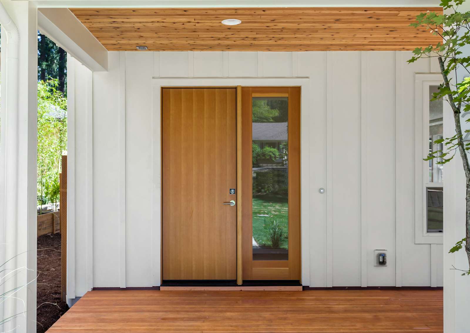 natural front door entry home