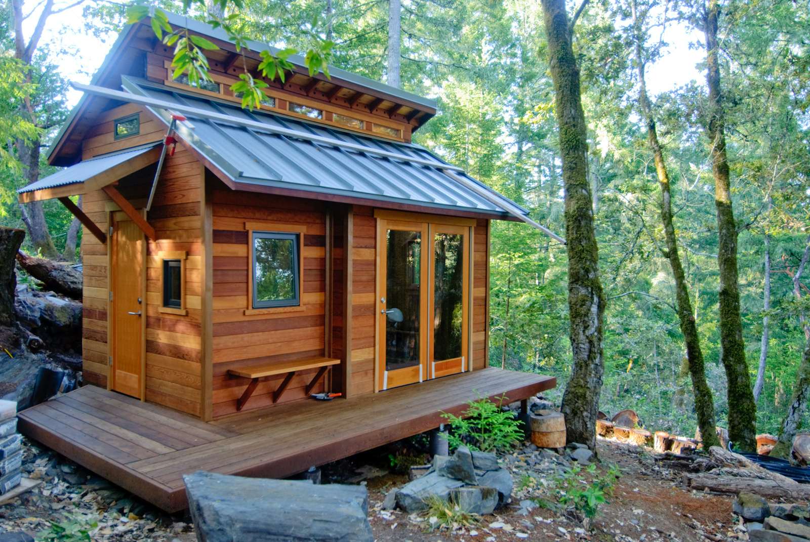 Cabin Tiny Home in the woods