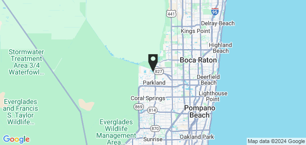 Property position on map