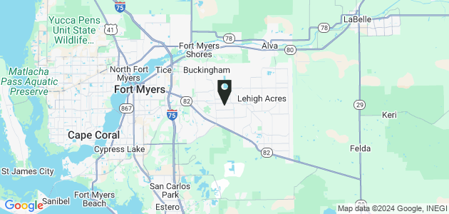 Property position on map