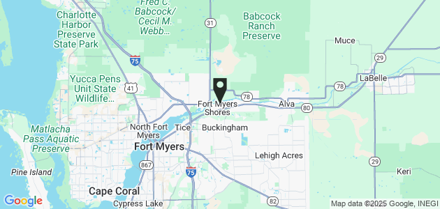 Property position on map