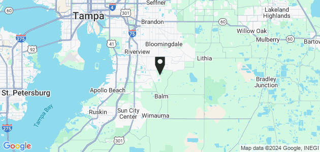 Property position on map