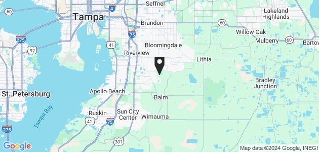 Property position on map