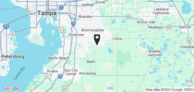 Property position on map