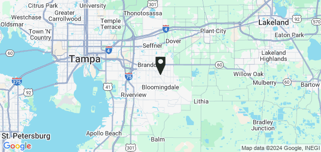 Property position on map