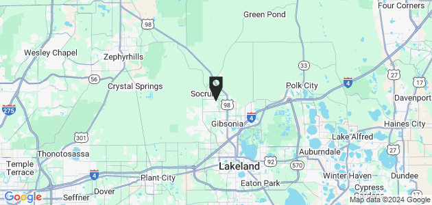 Property position on map