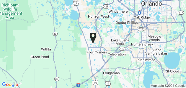 Property position on map