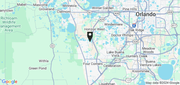 Property position on map