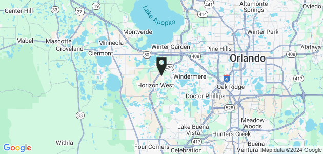 Property position on map