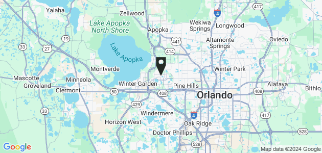 Property position on map