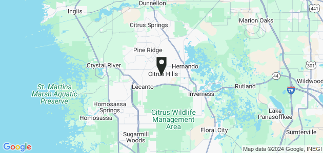 Property position on map