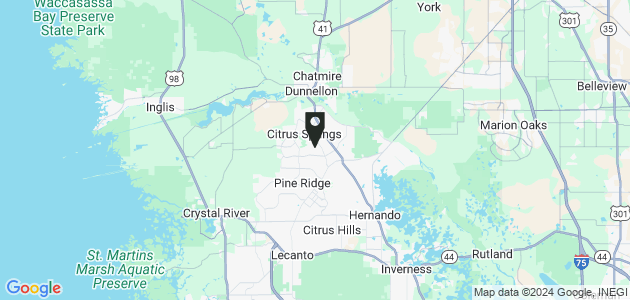 Property position on map