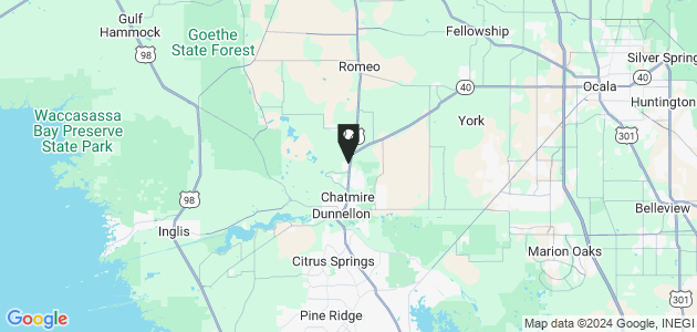 Property position on map