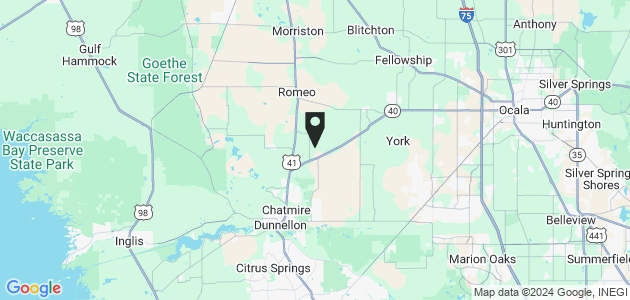 Property position on map