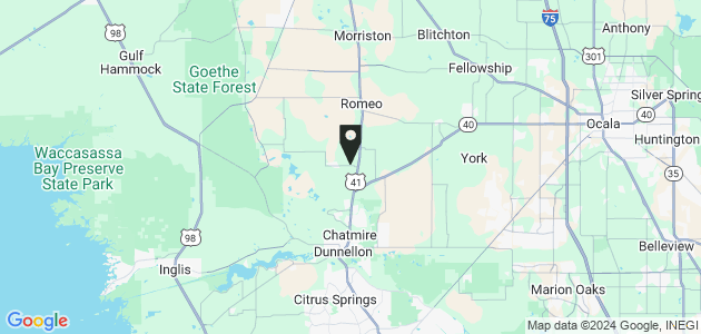 Property position on map