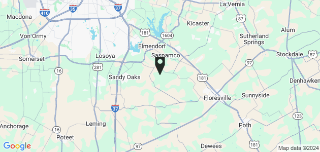 Property position on map