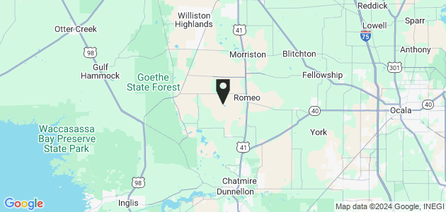 Property position on map