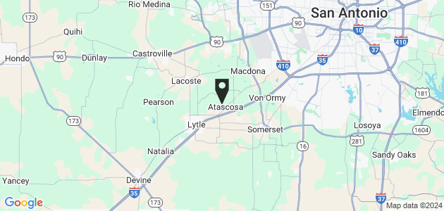 Property position on map