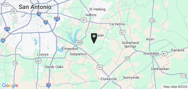 Property position on map