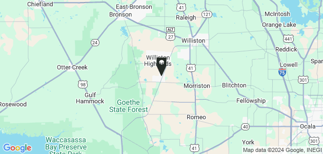 Property position on map