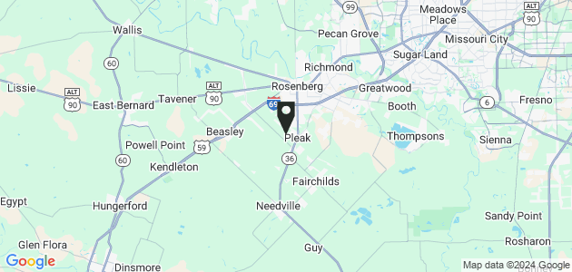 Property position on map