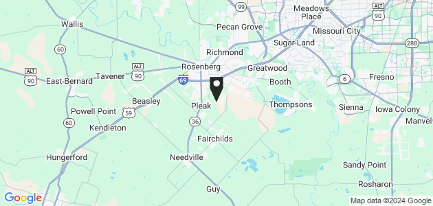 Property position on map