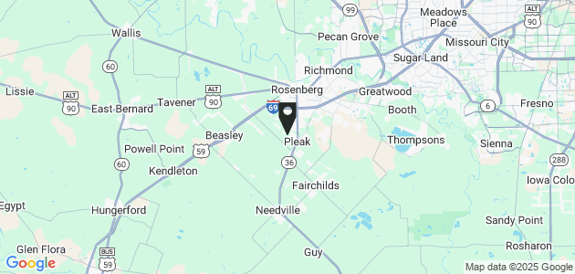 Property position on map