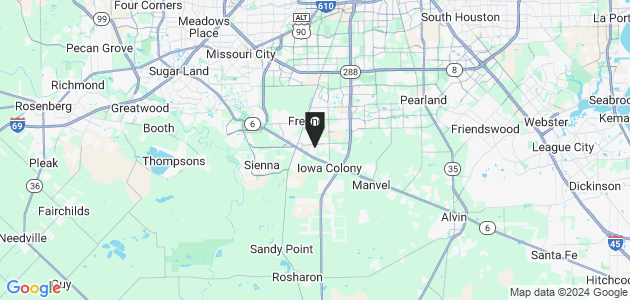 Property position on map