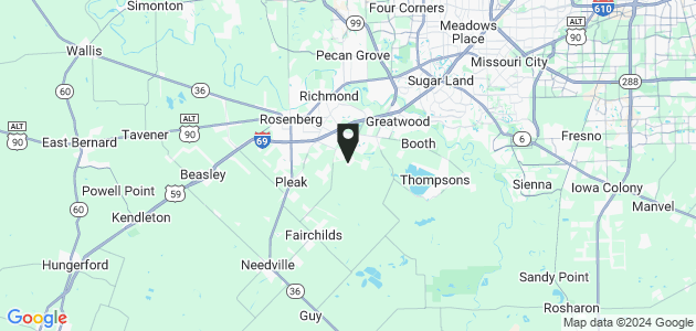 Property position on map