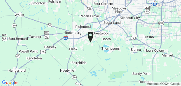 Property position on map