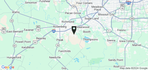 Property position on map