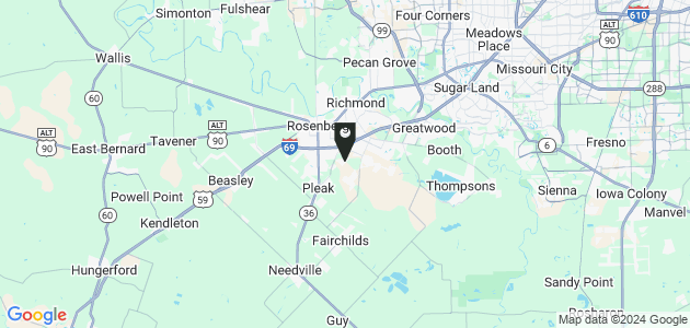 Property position on map