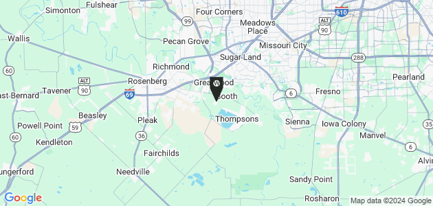 Property position on map