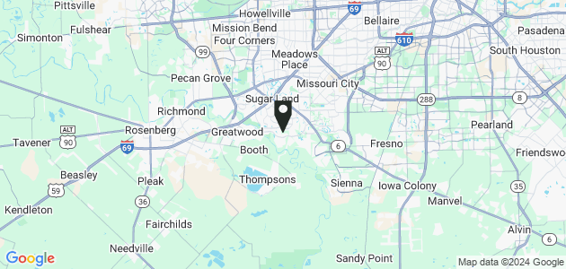 Property position on map