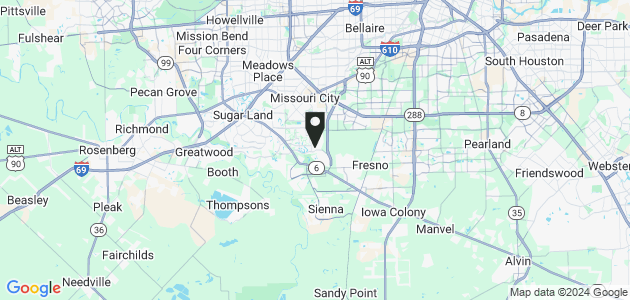 Property position on map