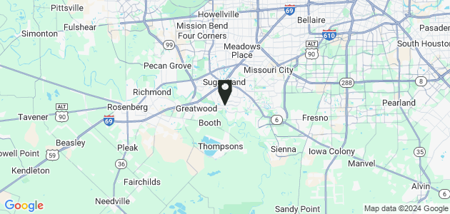 Property position on map