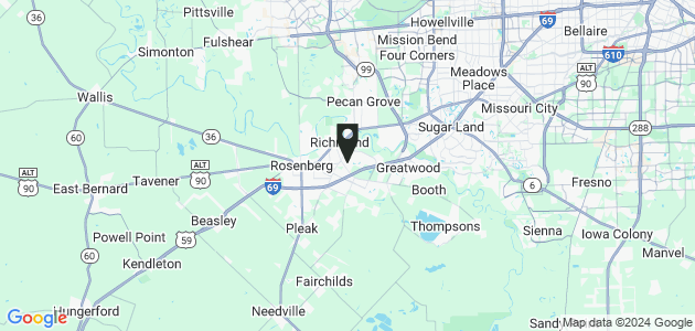 Property position on map