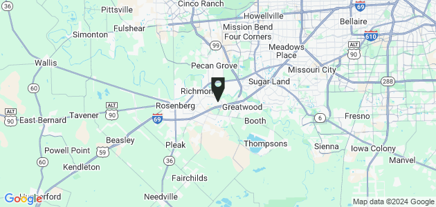 Property position on map