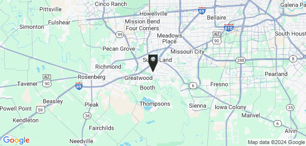 Property position on map