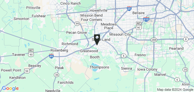 Property position on map