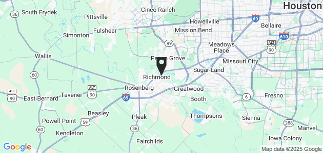 Property position on map