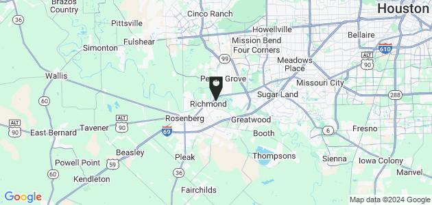 Property position on map