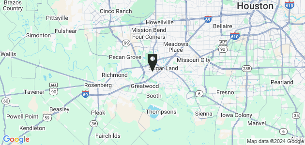 Property position on map