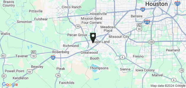 Property position on map