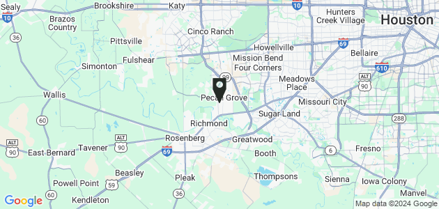 Property position on map