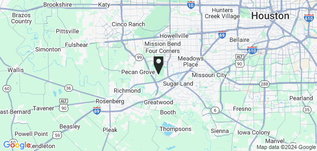 Property position on map