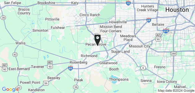 Property position on map