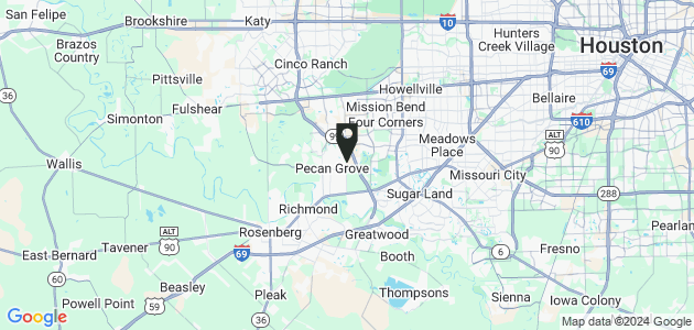 Property position on map