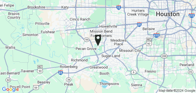 Property position on map