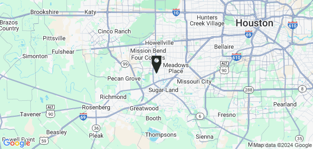 Property position on map